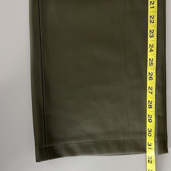 NWT Blank NYC The Franklin High Waist Faux Leather Wide Leg Pants in Sign Up - Picture 14 of 16